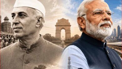 modi nehru